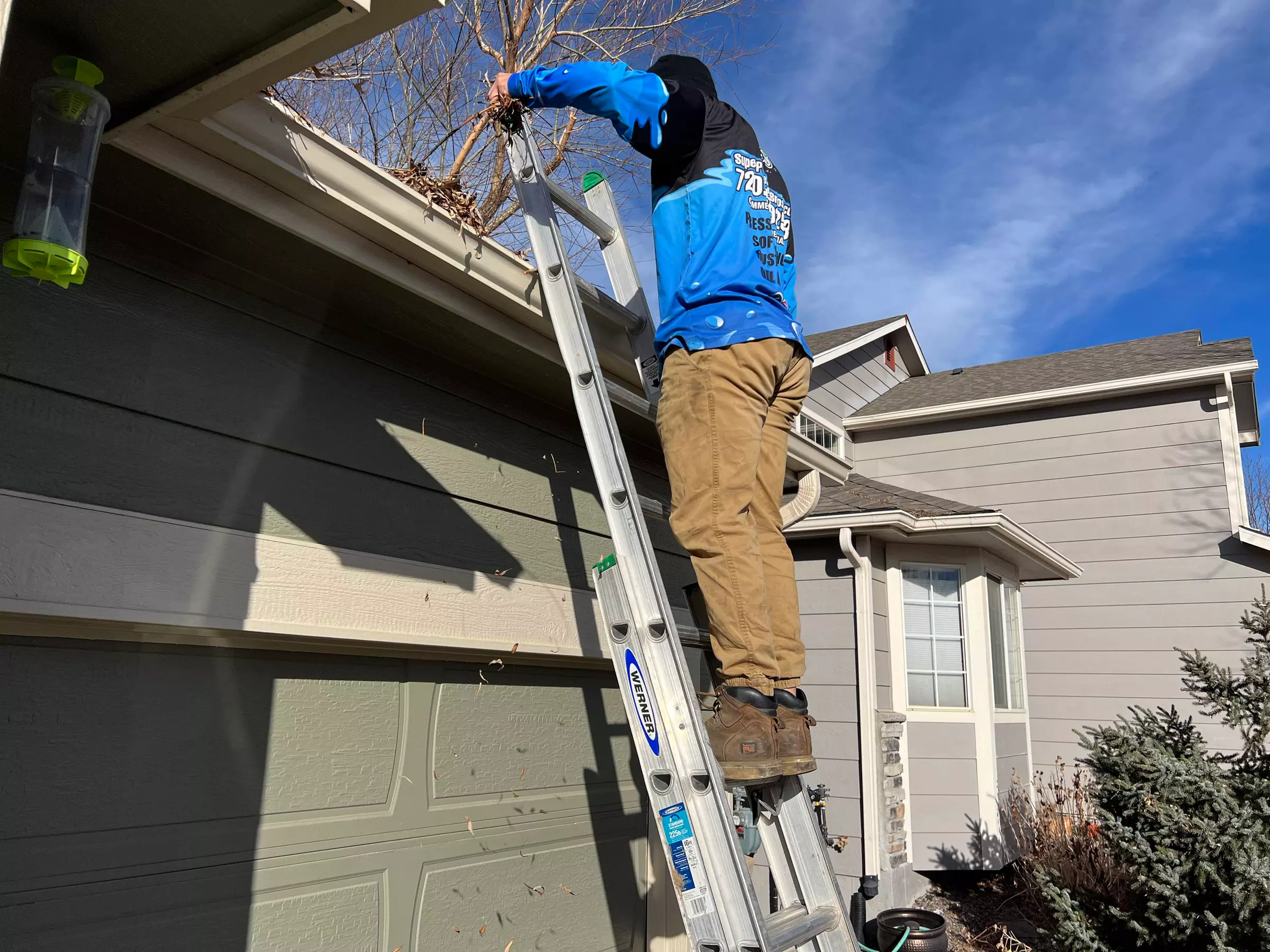 Up to 74% Off on Gutter Cleaning for up to 250 Linear Ft  - Second Medium