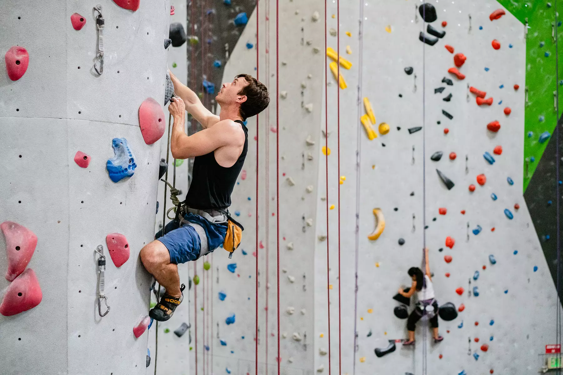 Explore Climbing Options with Intro to Bouldering or Rock Climbing