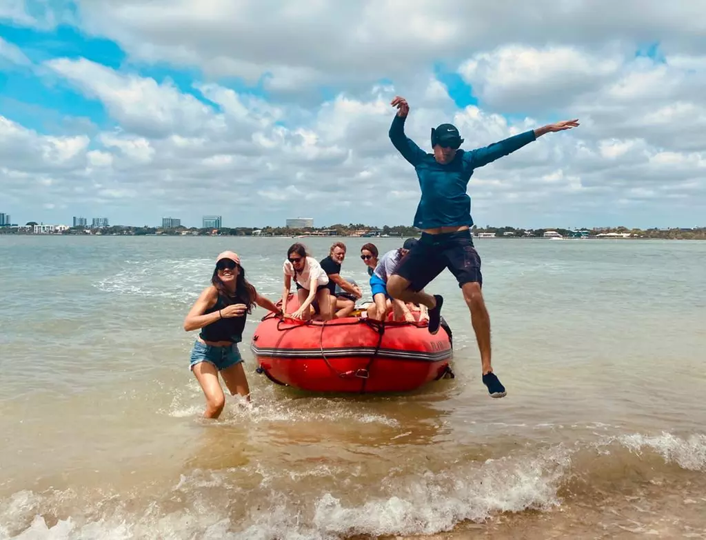 $399 for Private Outdoor Escape Room for Up to Six from Escape Monkey Island ($900 Value) - Primary Image