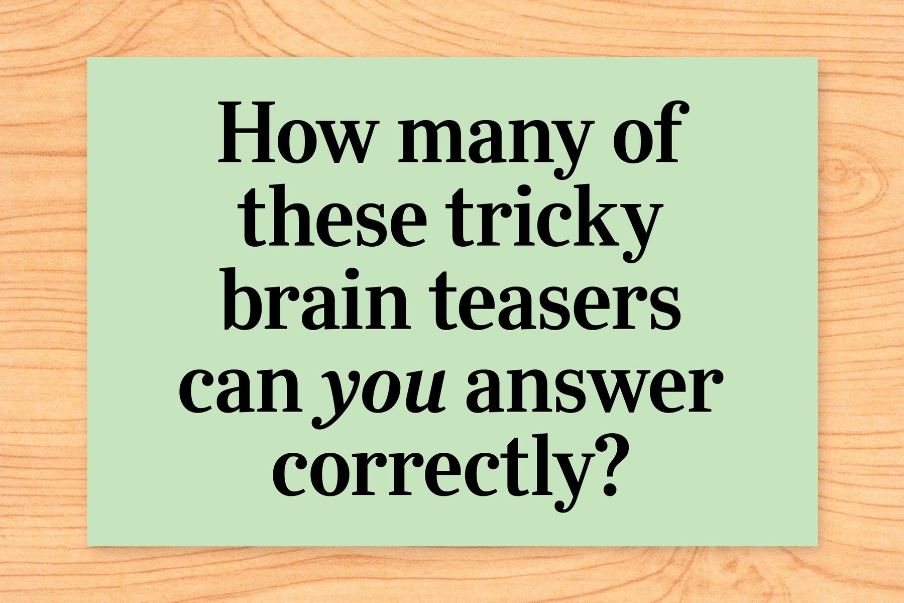 Up to 90% Off on Mathematical Brain Teasers for Kids and Adults