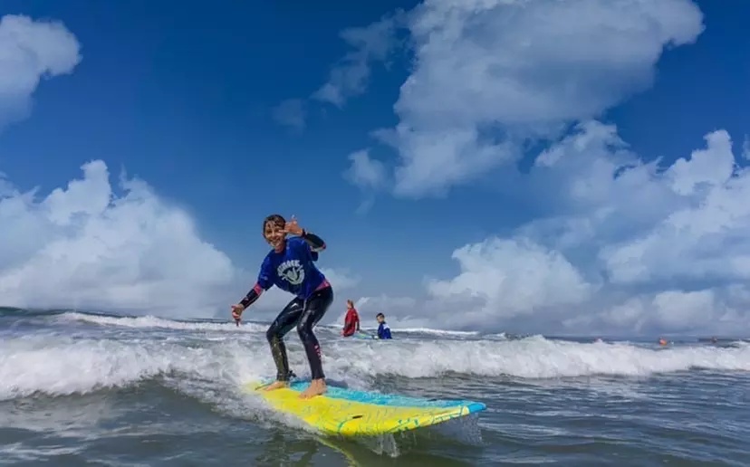 2-Hr Surfing Lesson with Wet Suit & Board Rental Up to 20% Off - Primary Image