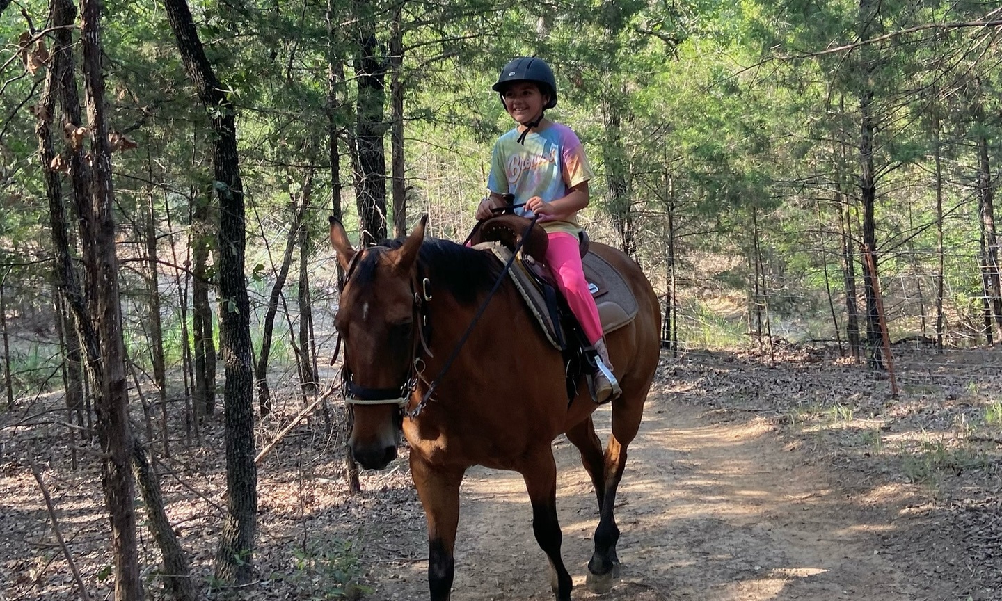 Explore Hickory Creek on a Trail Ride at The Olana Equestrian Center