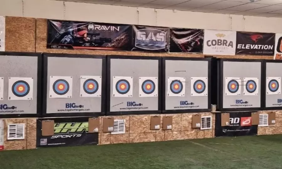 1-Hour Archery Lesson For 1 or 2 or 30-Visit Membership + Bow Tune-Up