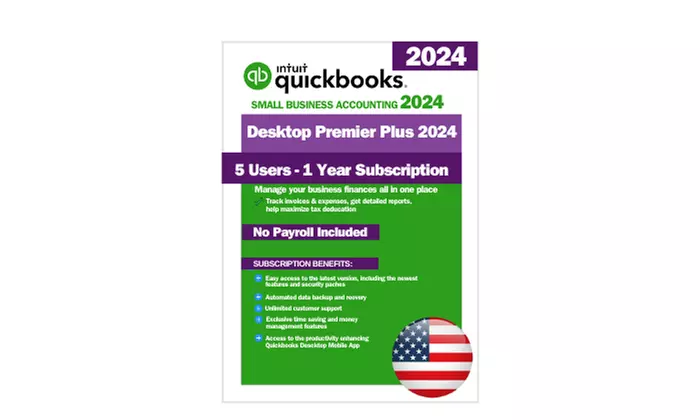 Up to 63% Off on Quickbooks Desktop Premier Plus 2024 Key License at PETALLOONS - Primary Image