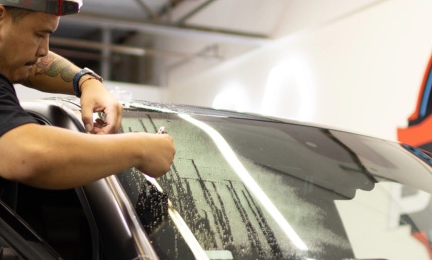 Image 3: Premium Carbon Window Tinting with Lifetime Warranty