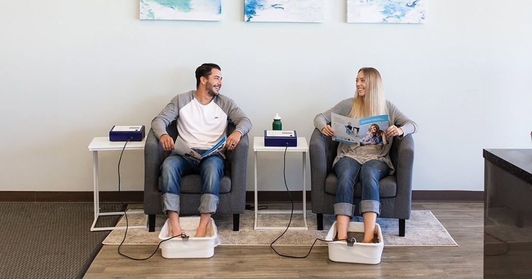 Relax with 30-Minute IonCleanse Detox Foot Bath Options
