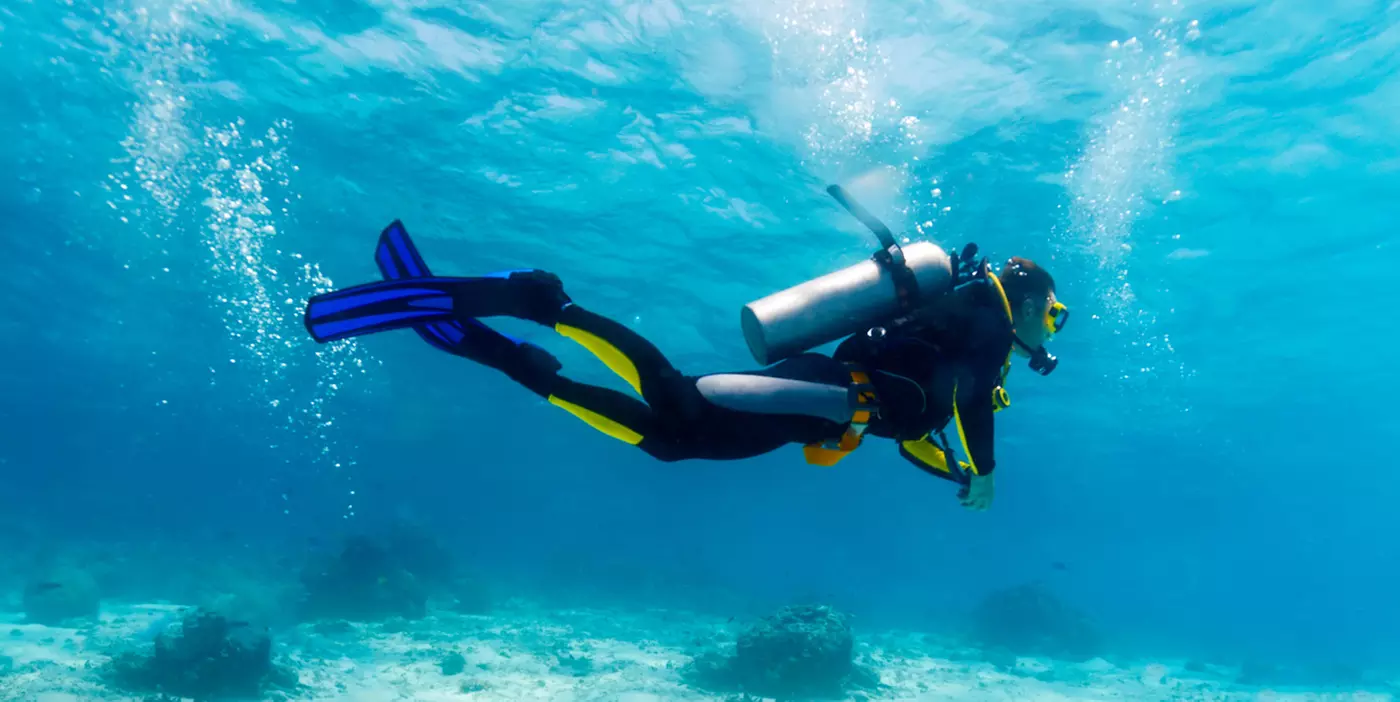 PADI Scuba Course: Basic (AED 890), Open Water (AED 1,300) or Advanced (AED 1,050) at Nemo Diving Centre (Up to 60% Off) - Primary Image