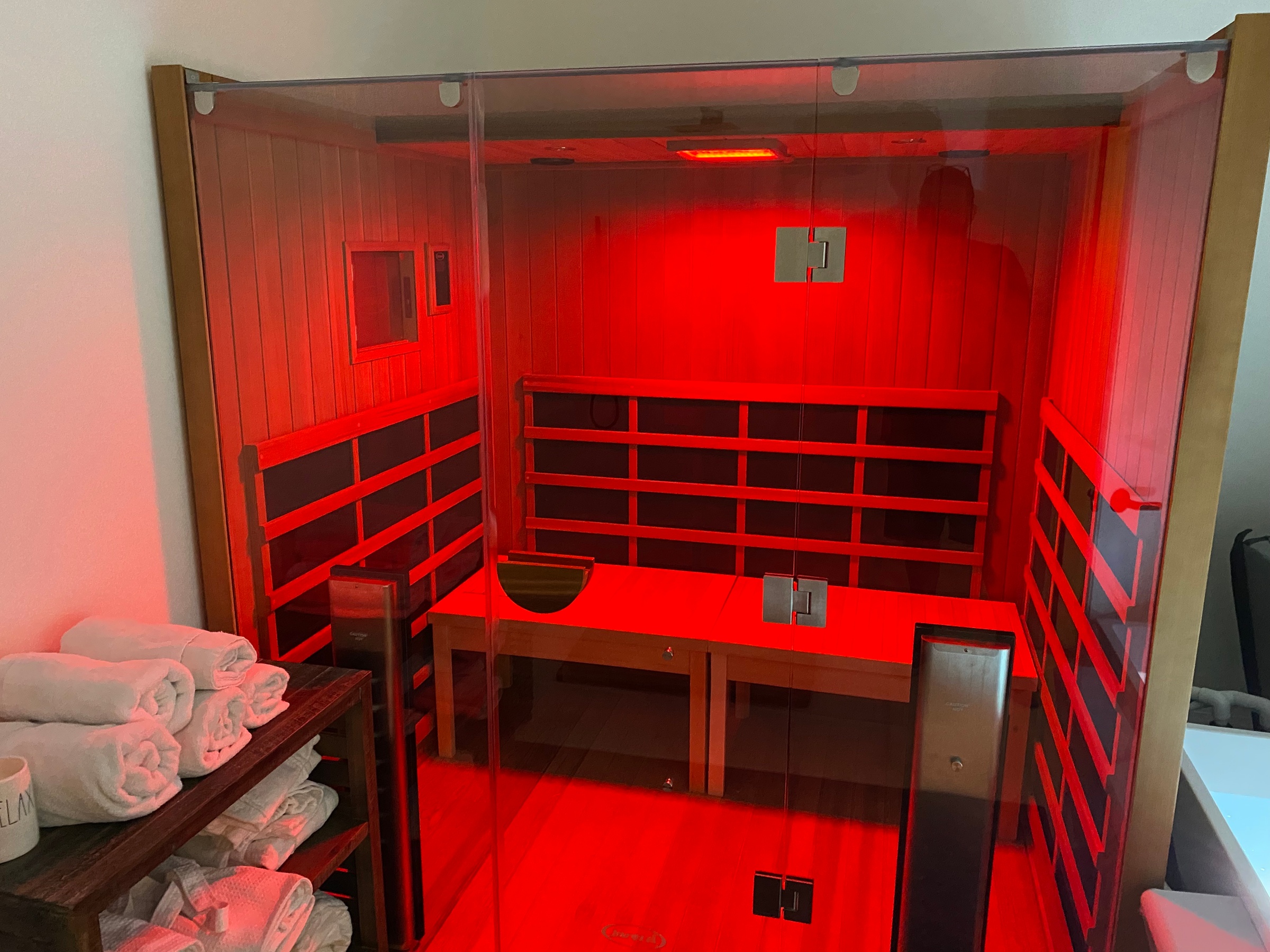 Infrared Sauna & Cold Plunge for 1 or 2 People