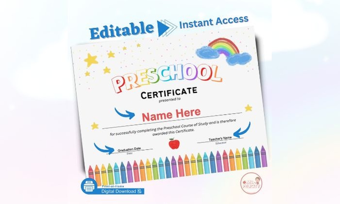 Discover Shop at Felicity's Editable Graduation Diplomas and Certificates with Instant Access, up to 50% off - Primary Image