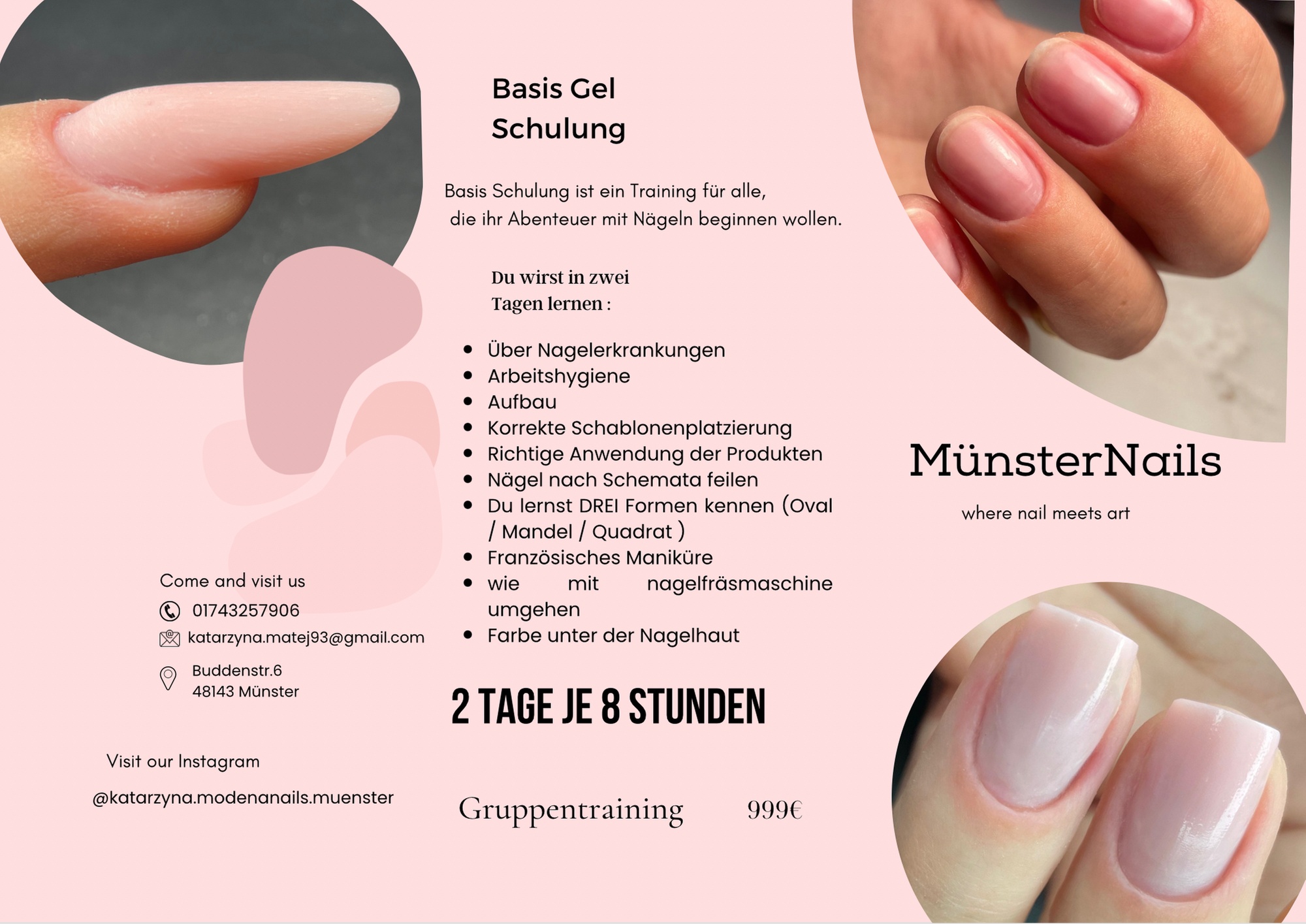 Bis zu 58% Rabatt auf Kosmetikkurs Nageldesign Katarzyna Matej