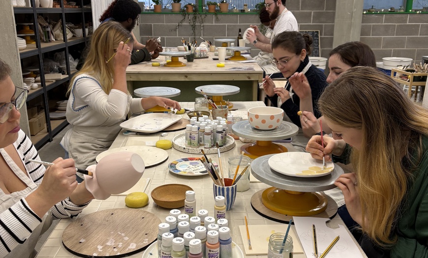 Image 8: Experience BYOB Pottery Painting 