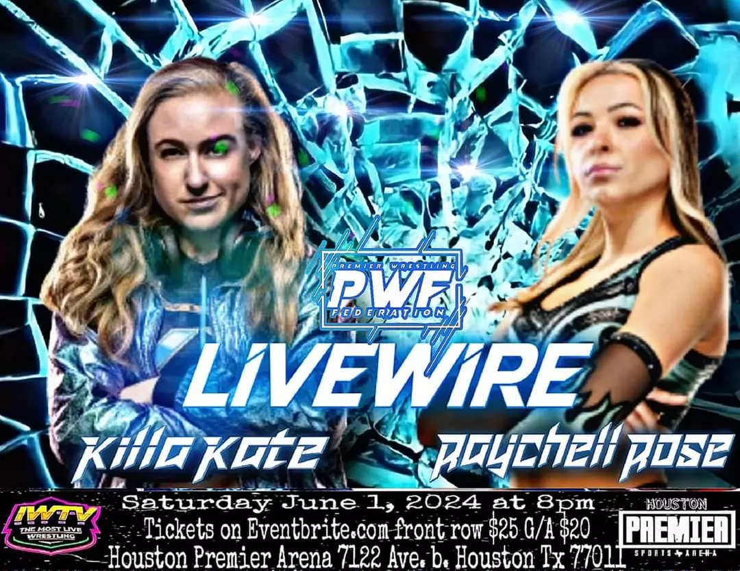 Premier wrestling federation. Live Pro wrestling  on 6/1/2024 - Second Medium