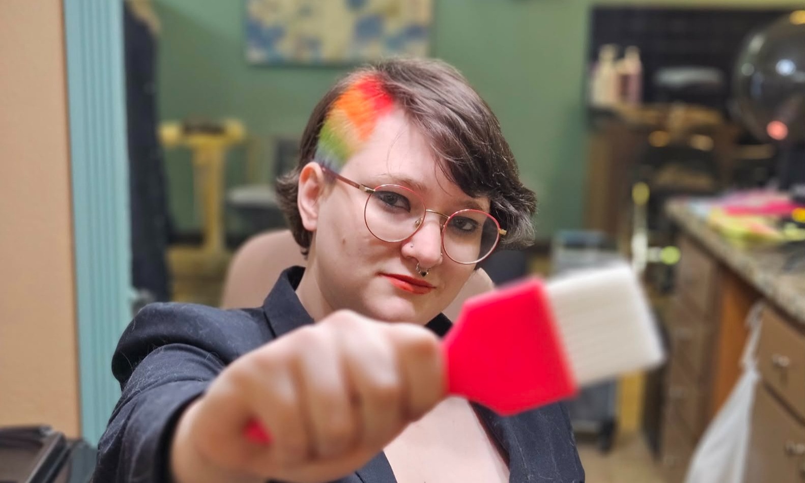 Transform Your Look: One Haircut with Shampoo and Styling or Any Color