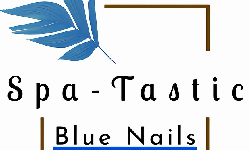 Image 6: Up to 30% Off on Nail Salon - Mani-Pedi at Spa Tastic Blue Nails