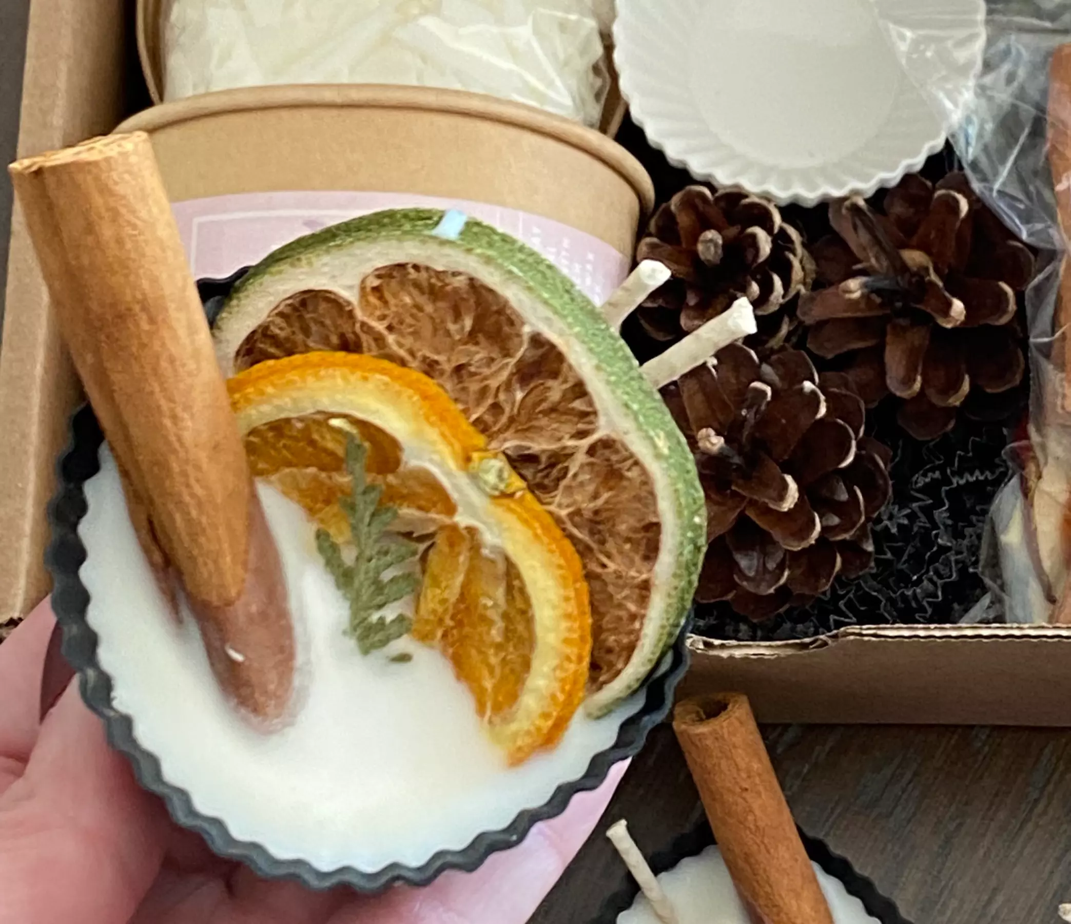 Enjoy a creative evening with The Cusp Creative's DIY candle, lotion & fire starters, offering up to 45% off - Second Medium