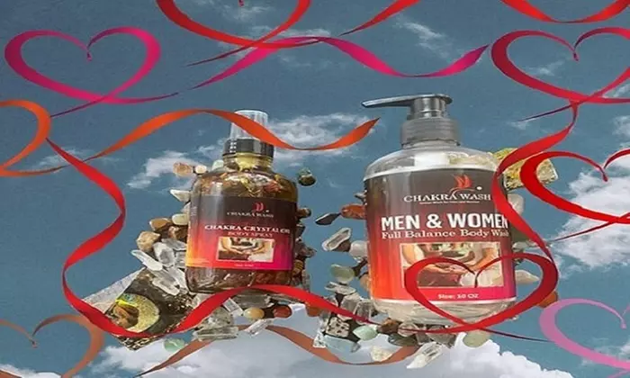 Experience Chakra Body Wash & Crystal Oil Spray for Men & Women