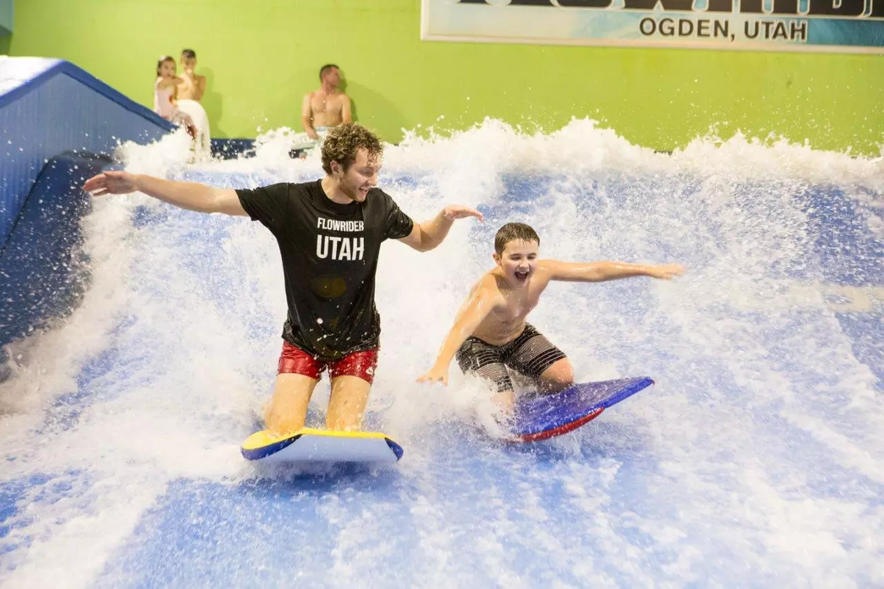 Surf and Smile: 1-Hour Flowrider Session for 1 or 2 at Flowrider Utah