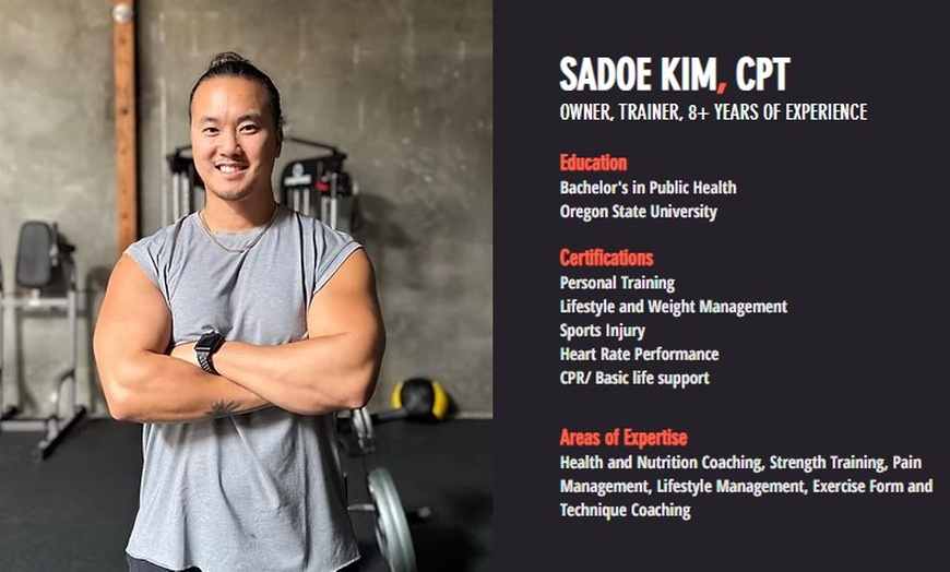 Image 5: Discover a 3D Full-Body Composition Scan w/ or w/o 1 Tailored Training