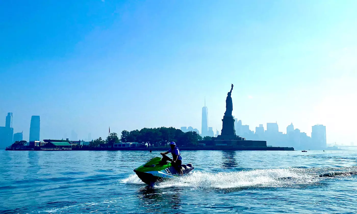 Experience Jersey Jet Ski Inc's Exciting Rental Zone for Two, Up to 40% Off - Primary Image
