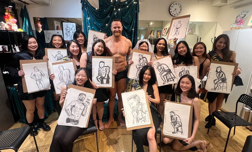 Image 4: Join Drawing Class with Your Own Materials / Art Materials supplied 