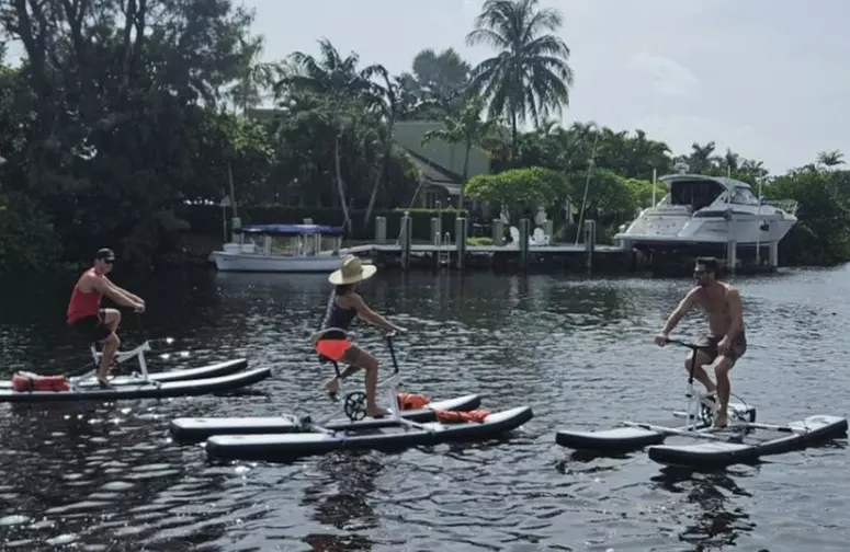 Explore Fort Lauderdale's Calm Waterways with Private Water Bike Tour Along with Expert Lessons - Primary Image