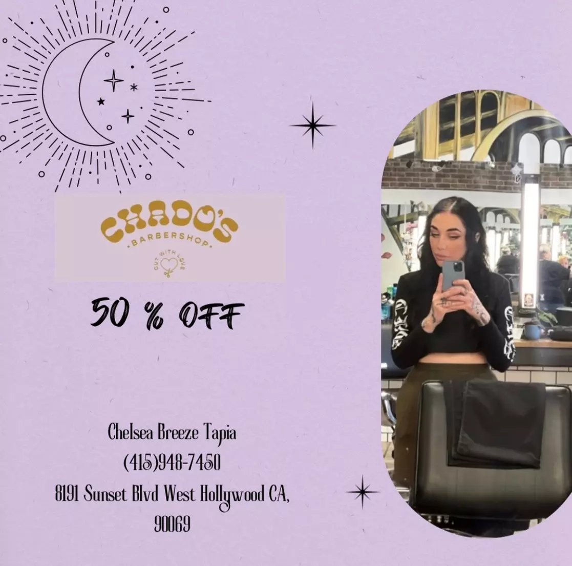 Up to 50% Off on Salon - Hair Color / Highlights - Roots at Chado’s barbershop - Primary Image