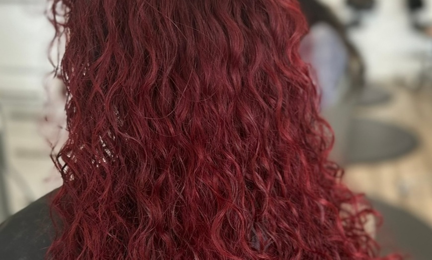 Image 9: Haircut, Condition & Blowdry + Optional Choice of Hair Color Service 