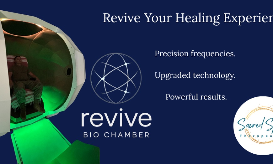 Image 2: Experience 50-Minute Sound and Light Therapy Chamber Sessions