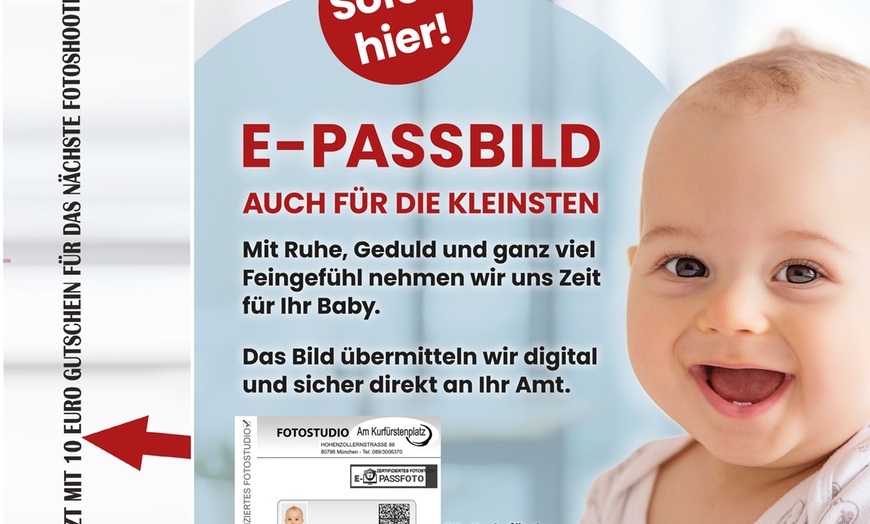 Image 5: 4 biometrische Passfotos mit Datei in Studioqualität für 1 Person (54% sparen)