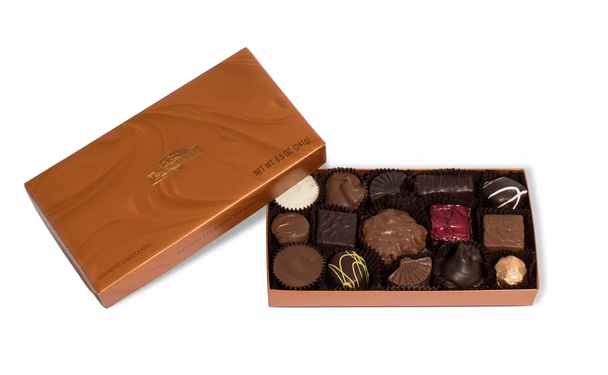 Assorted Chocolate, 4 Caramel Apples Pack, Nut & Caramel Chocolates, or Small Chocolate Box (Up to 20% Off) - Second Medium