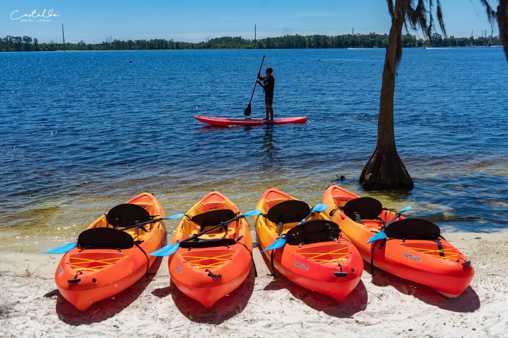 Kayak or Paddleboard at Lake Bryan for 1 or 2 Hours of Fun