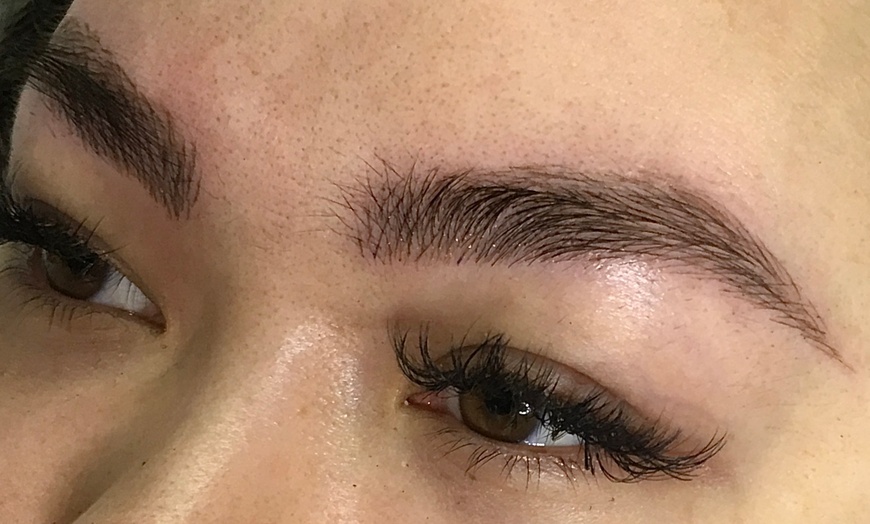 Image 1: Microblading w/ Touchup or Ombre Powder Brows 