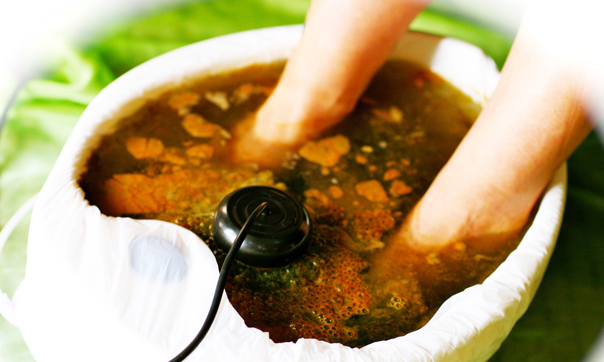 Relax with a Foot Detox Therapy Session