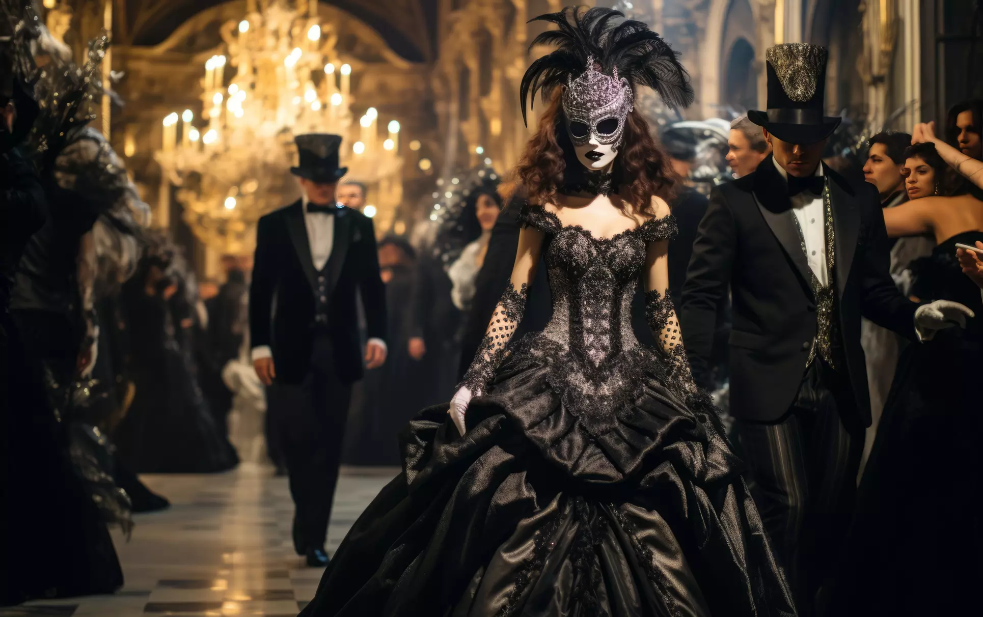 NYE Black & White Masquerade Gala at The Monte on 12/31/23 - Primary Image