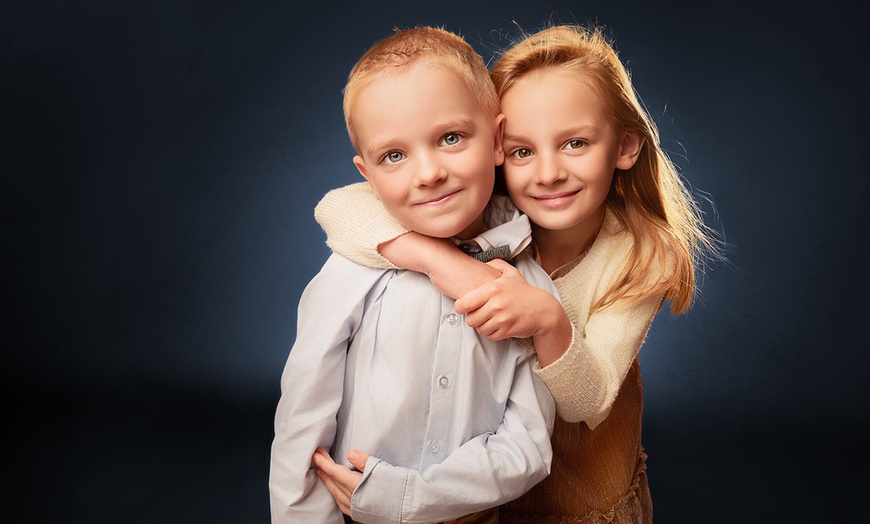 Image 3: Shooting photo coloré en studio pour enfants
