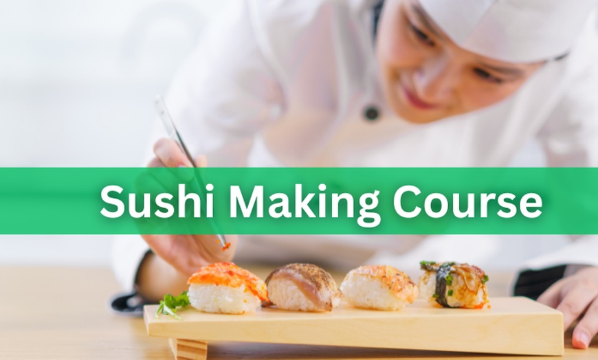 Image 2: Up to 52% Off on Sushi Making Course at Compete High