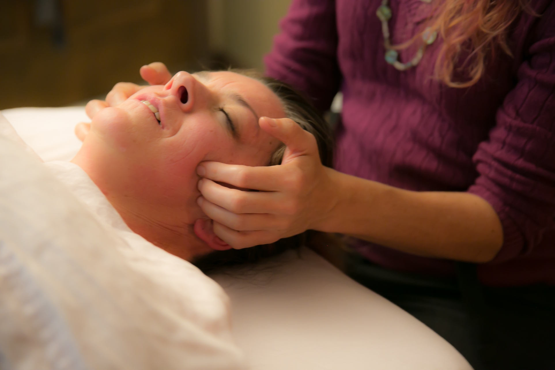 Unlock Deep Healing with Soul Matrix Bodywork's CranioSacral Sessions, Offering a Series and TMJ Focused Options Up to 39% Off