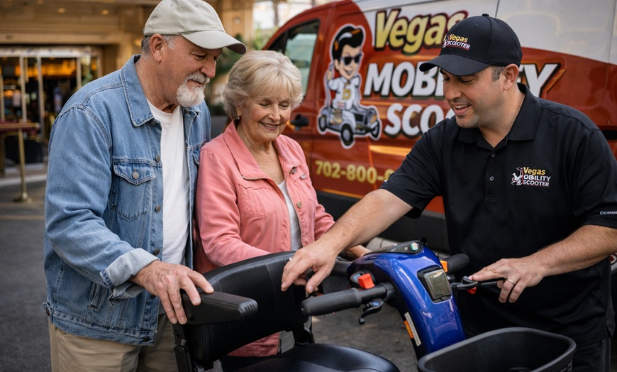 Image 5: Mobility Scooter Rental: Explore Las Vegas in Comfort