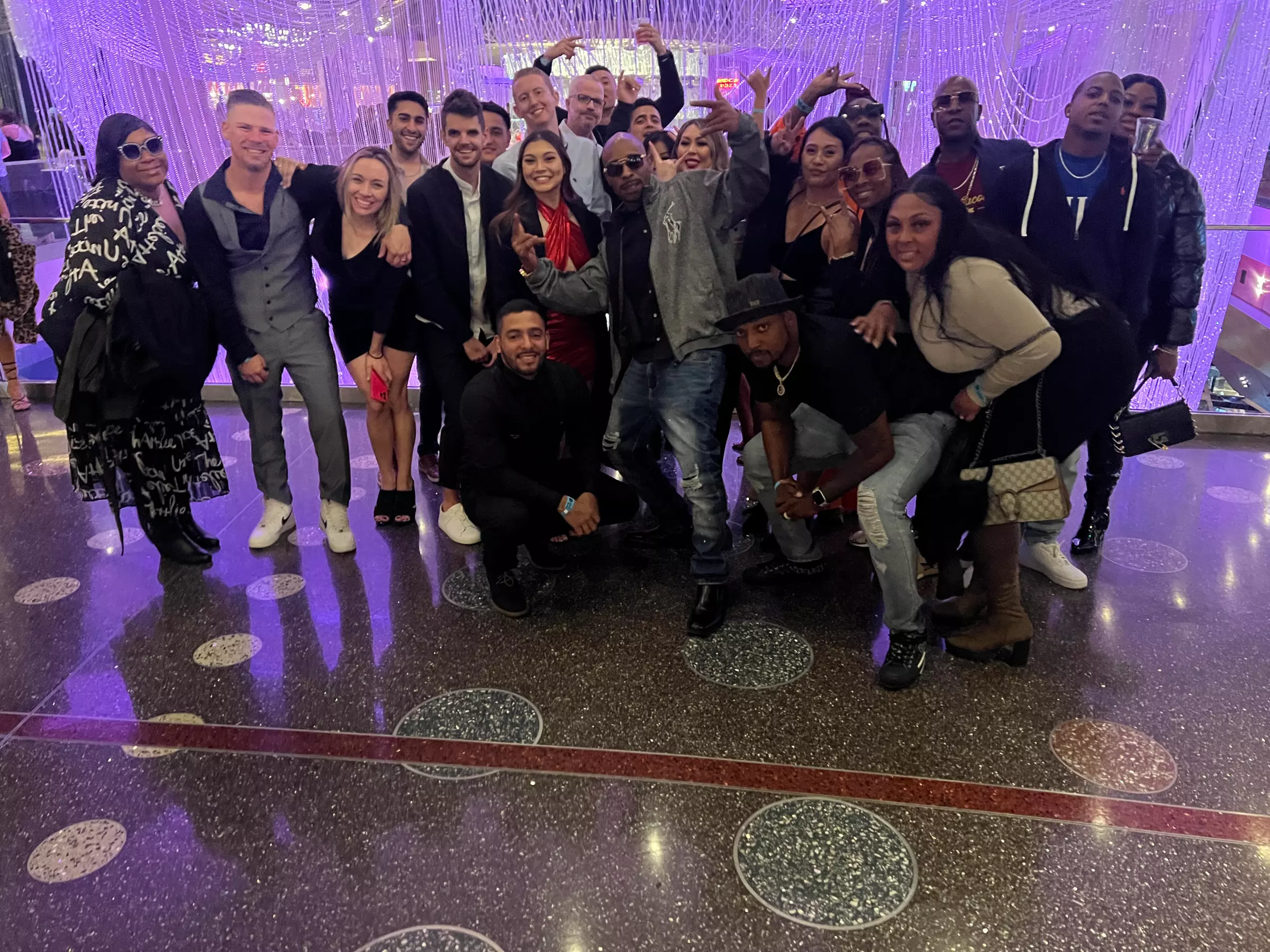 Vegas nightclub crawl with party bus for one, two or four