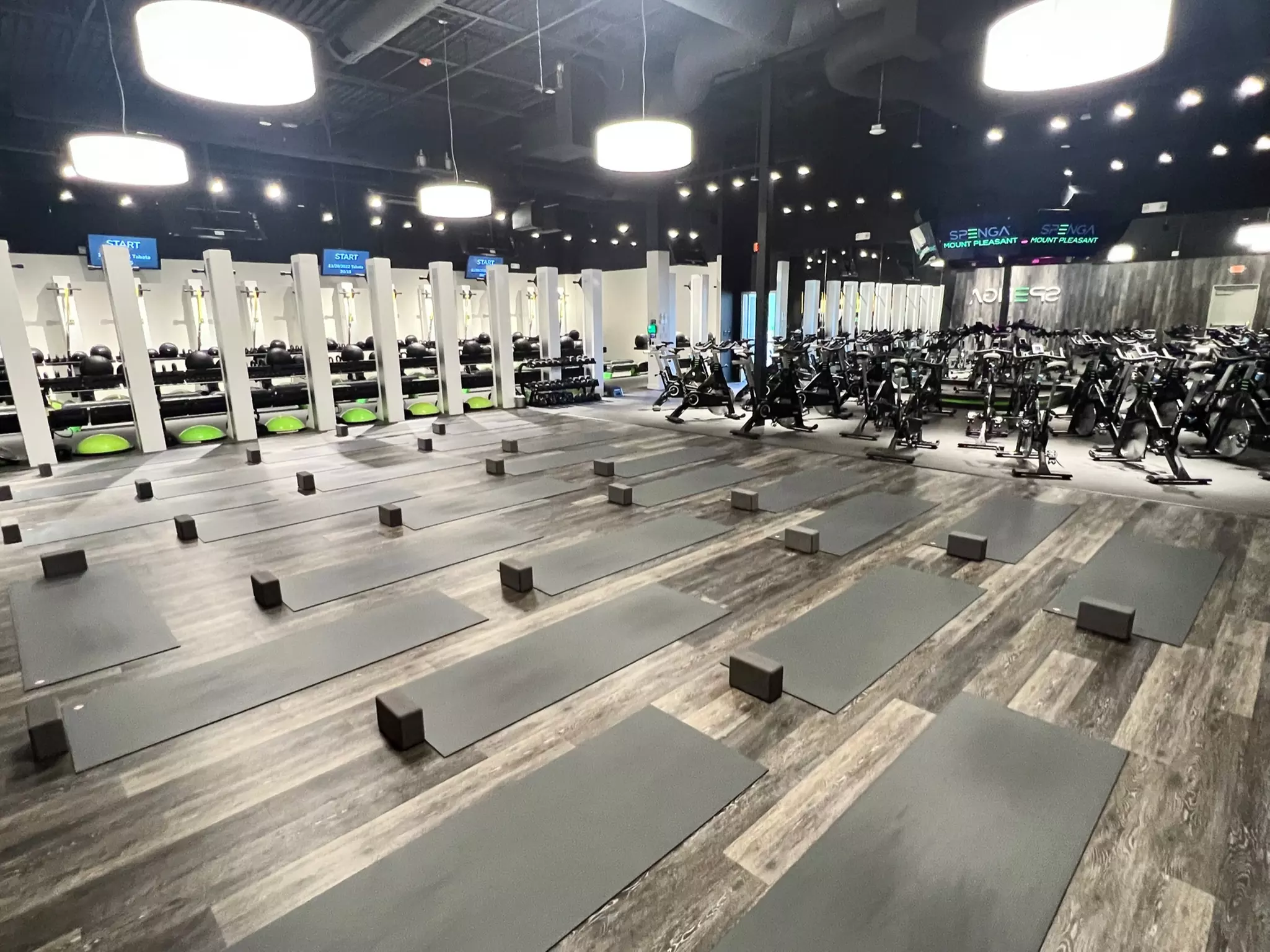 Experience SPENGA Mount Pleasant's blend of cycling, strength, yoga in up to 50% off sessions for a holistic workout - Primary Image
