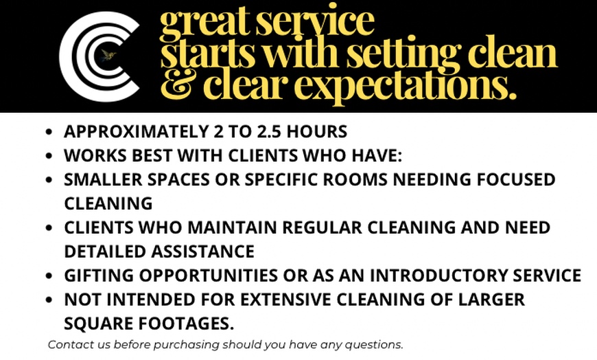 Image 5: Classic Standard Cleaning or Concierge Laundry Services Up to 15/ lbs