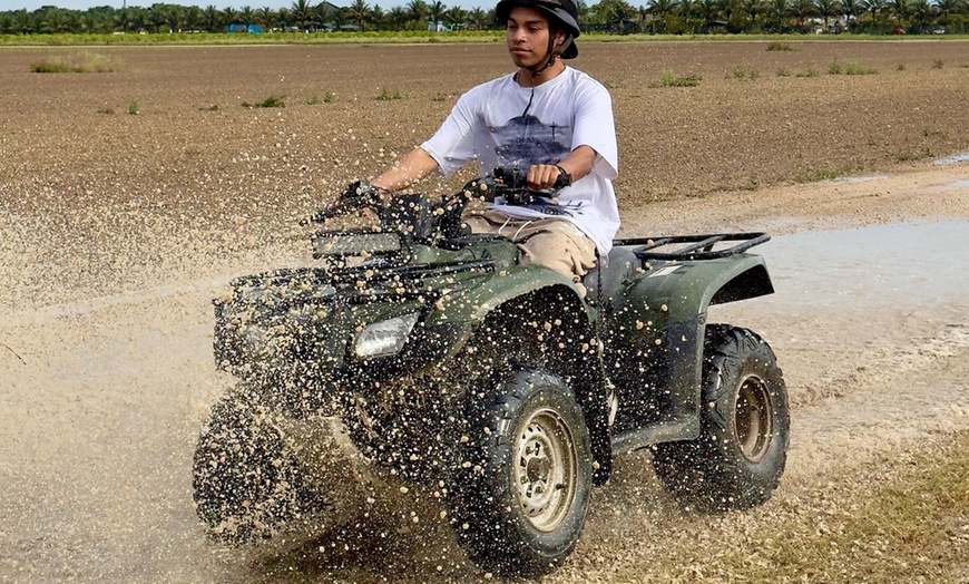 Image 5: Double the Fun w/ 1 Hour Single or Double Seater ATV Quad Experience 