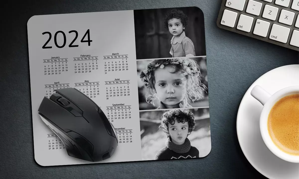 Transform your workspace with MailPix, Inc.'s custom photo and calendar mousepads, featuring designs up to 68% off - Second Medium