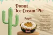 50% off One 4-Inch Donut Ice Cream Pie - 8 Flavors to Choose From at Desert Donuts (Up to 50% Off) - Second Medium
