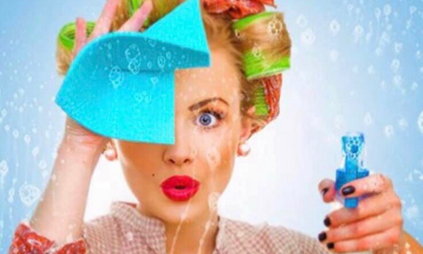 Image 1: Experience Up To 4 Hours of House Cleaning With Two Cleaners