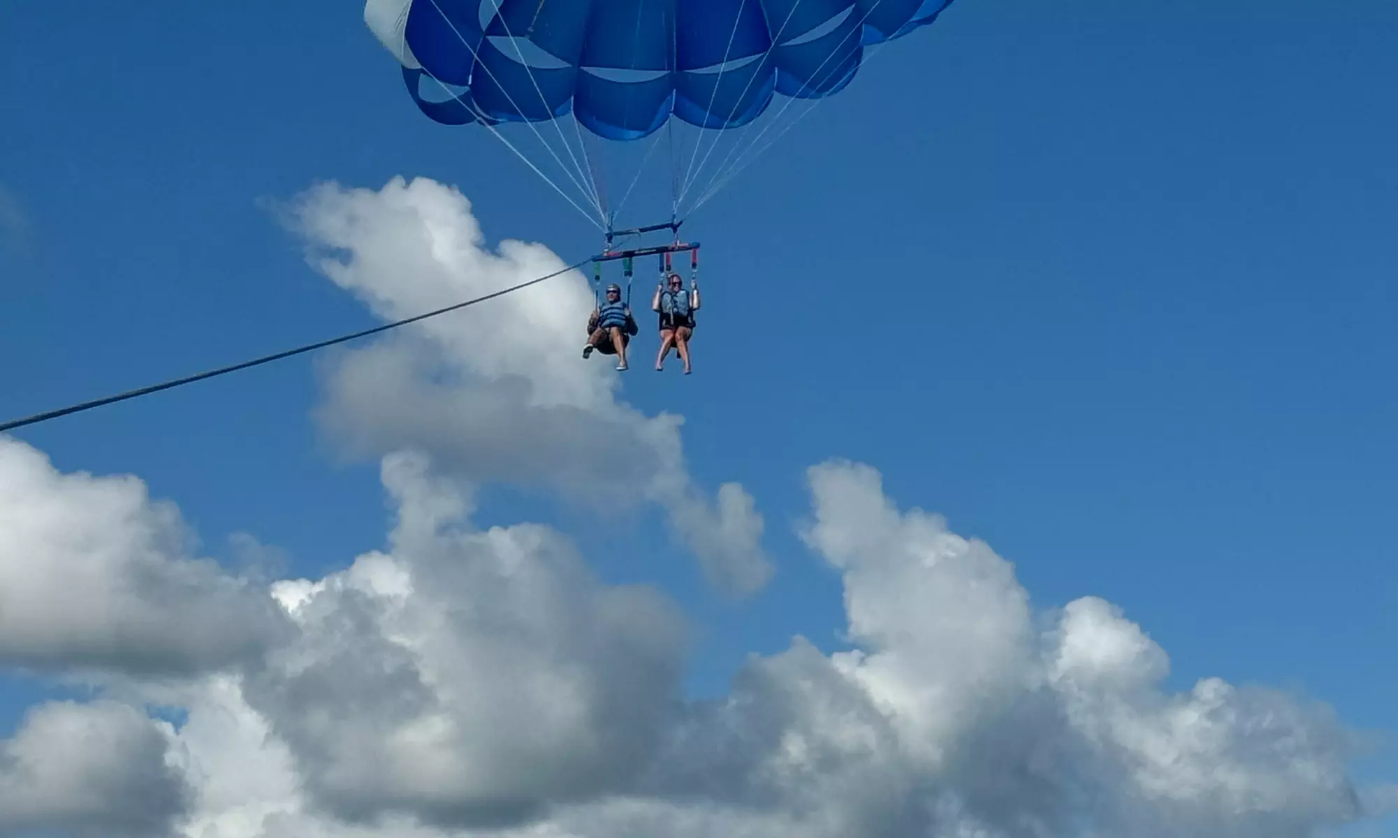 Parasailing Adventures Over South Padre Island for 1 2 or 3 People
