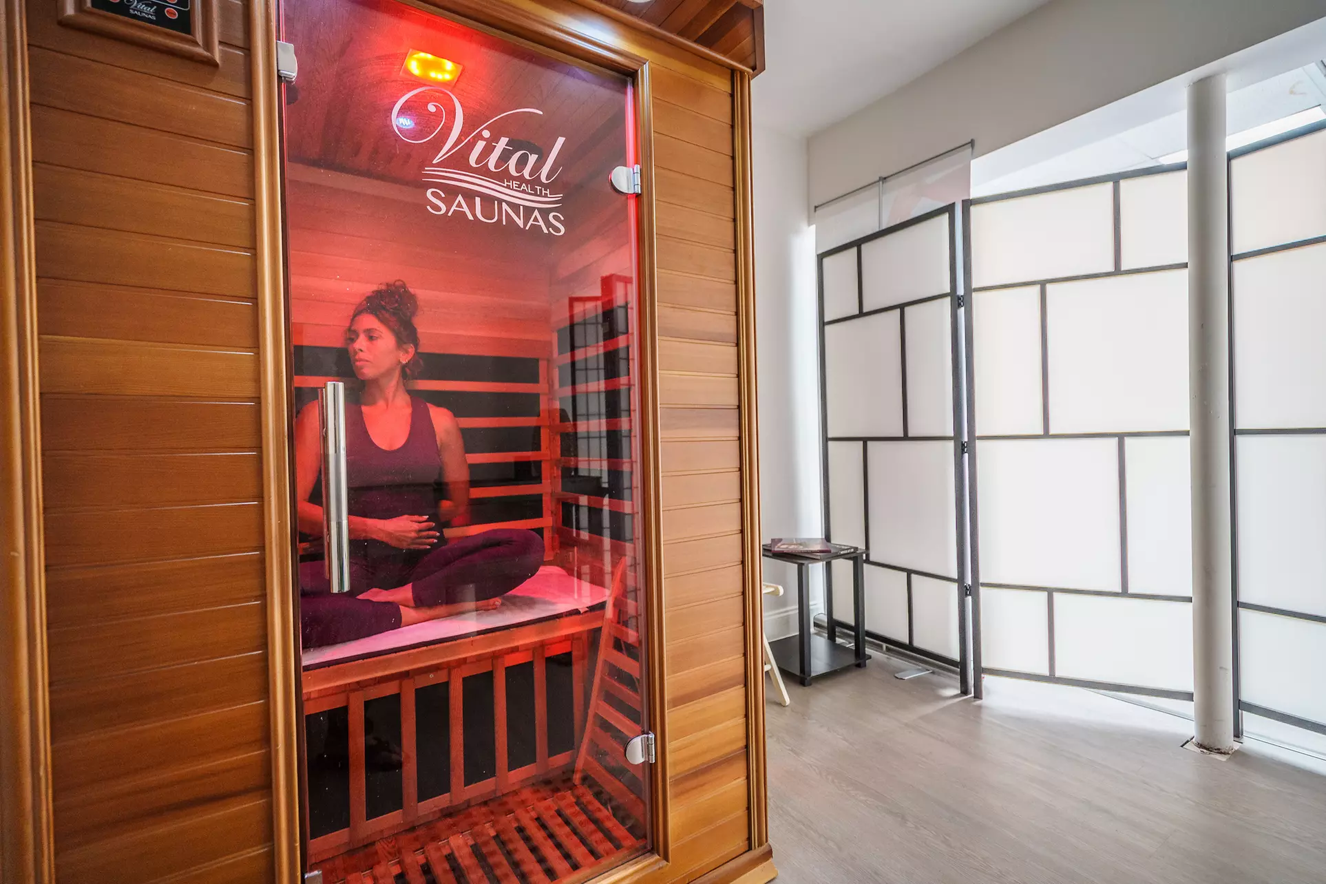 Experience ultimate relaxation with Nuvo You's 5 or 10 Infrared Sauna Sessions, offering up to 40% off! - Primary Image