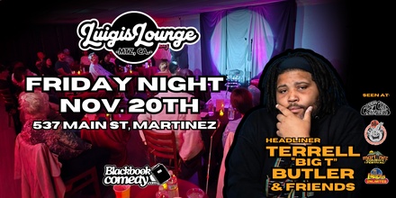 One Ticket - General Admission - Nov 20 at 8:00 PM - blackbookcomedy