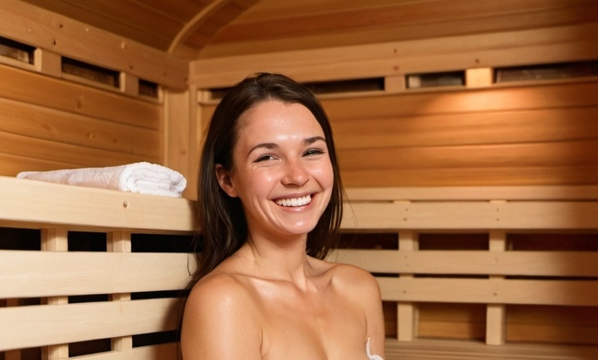 Image 2: Infrared Sauna and Massage Sessions for Relaxation