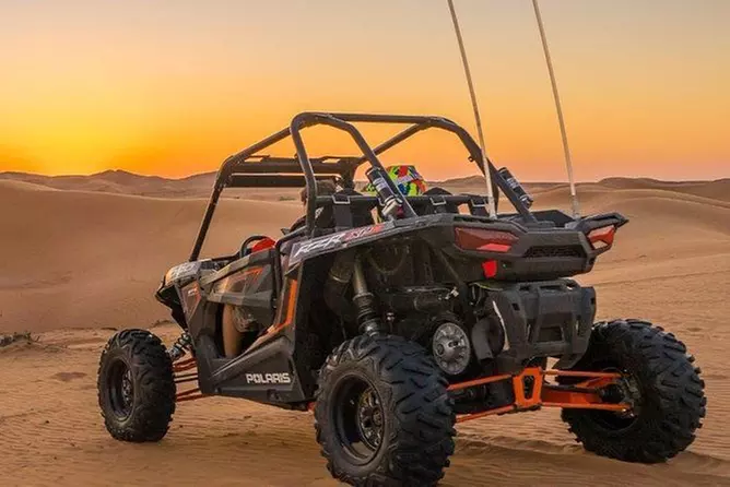 Sunset Desert Safari Experience with Dune Bashing, Camel Ride, Drinks and Snacks for Up to Four (Up to 59%% Off) - Image 5